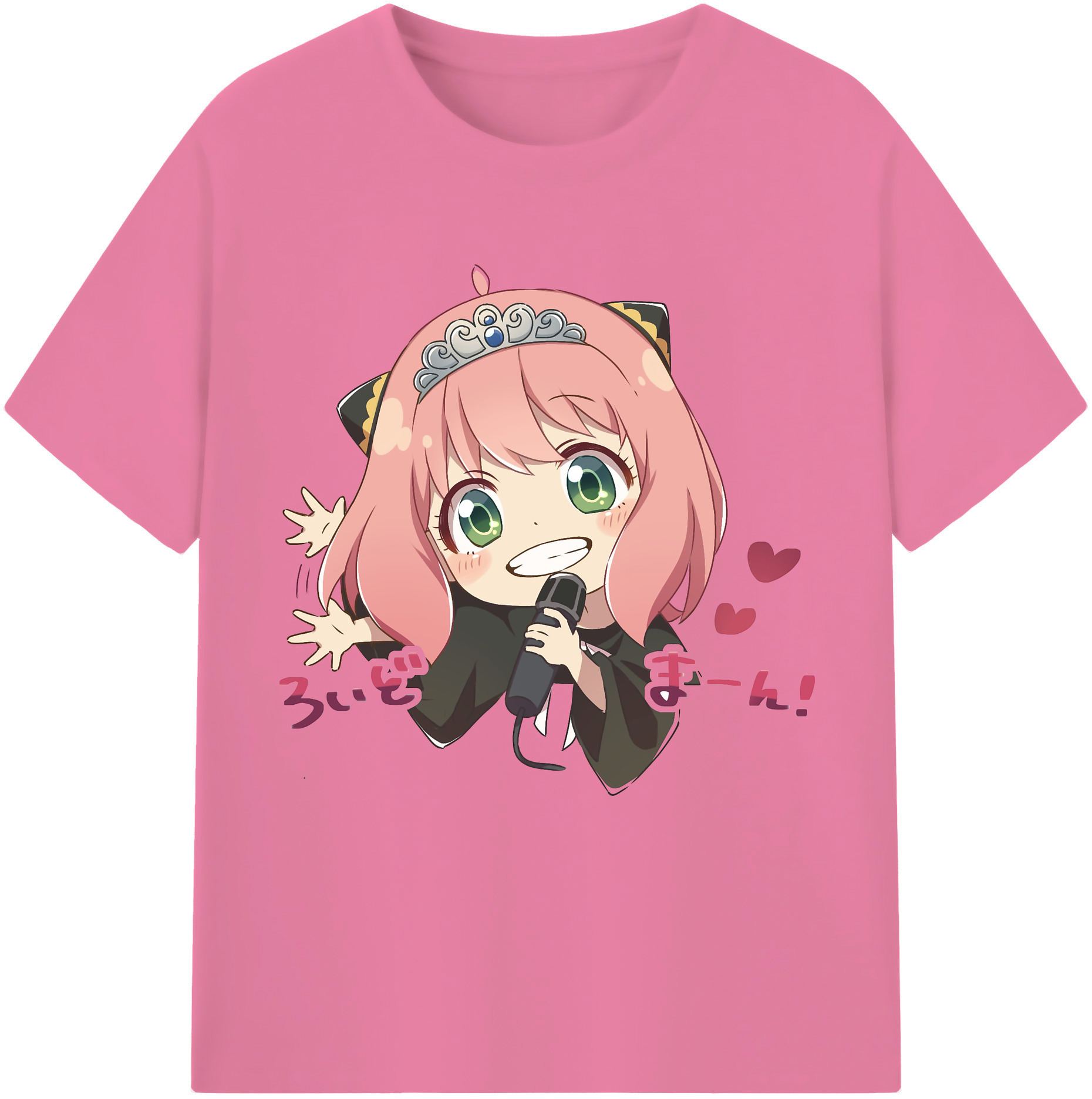（画像用） SPY×FAMILY间谍家家酒 綿100％半袖Tシャツ（フロントプリント）